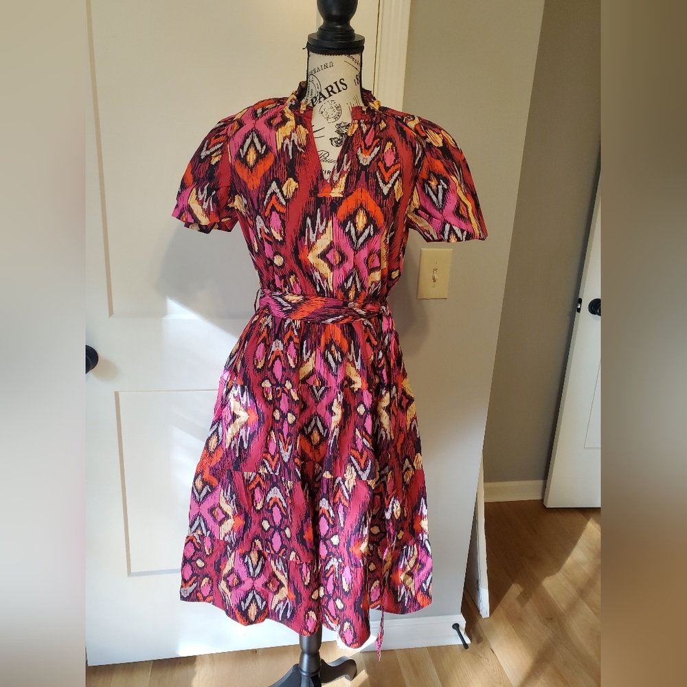 Gorgeous Maude Vivante Ikat Dress-NWT